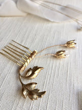 Load image into Gallery viewer, Tulips Mini Hair Comb