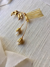 Load image into Gallery viewer, Tulips Mini Hair Comb