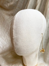 Load image into Gallery viewer, Iris Bouquet Bar Drop Earrings